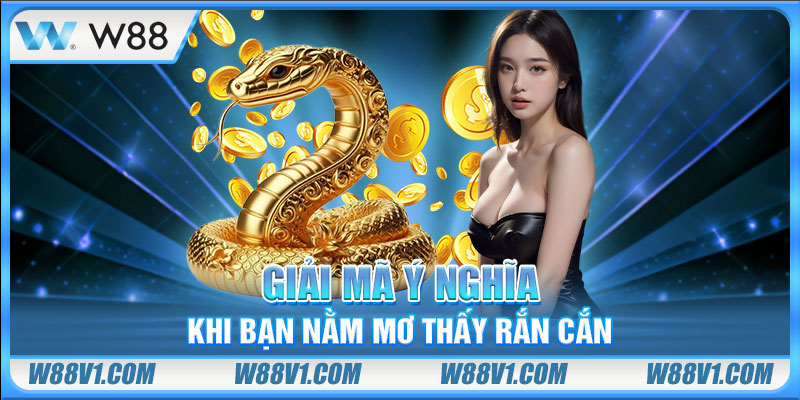 Nằm Mơ Thấy Rắn Cắn Báo Hiệu Gì? Đánh Số Mấy Dễ Trúng? Giải mã ý nghĩa khi bạn nằm mơ thấy rắn cắn